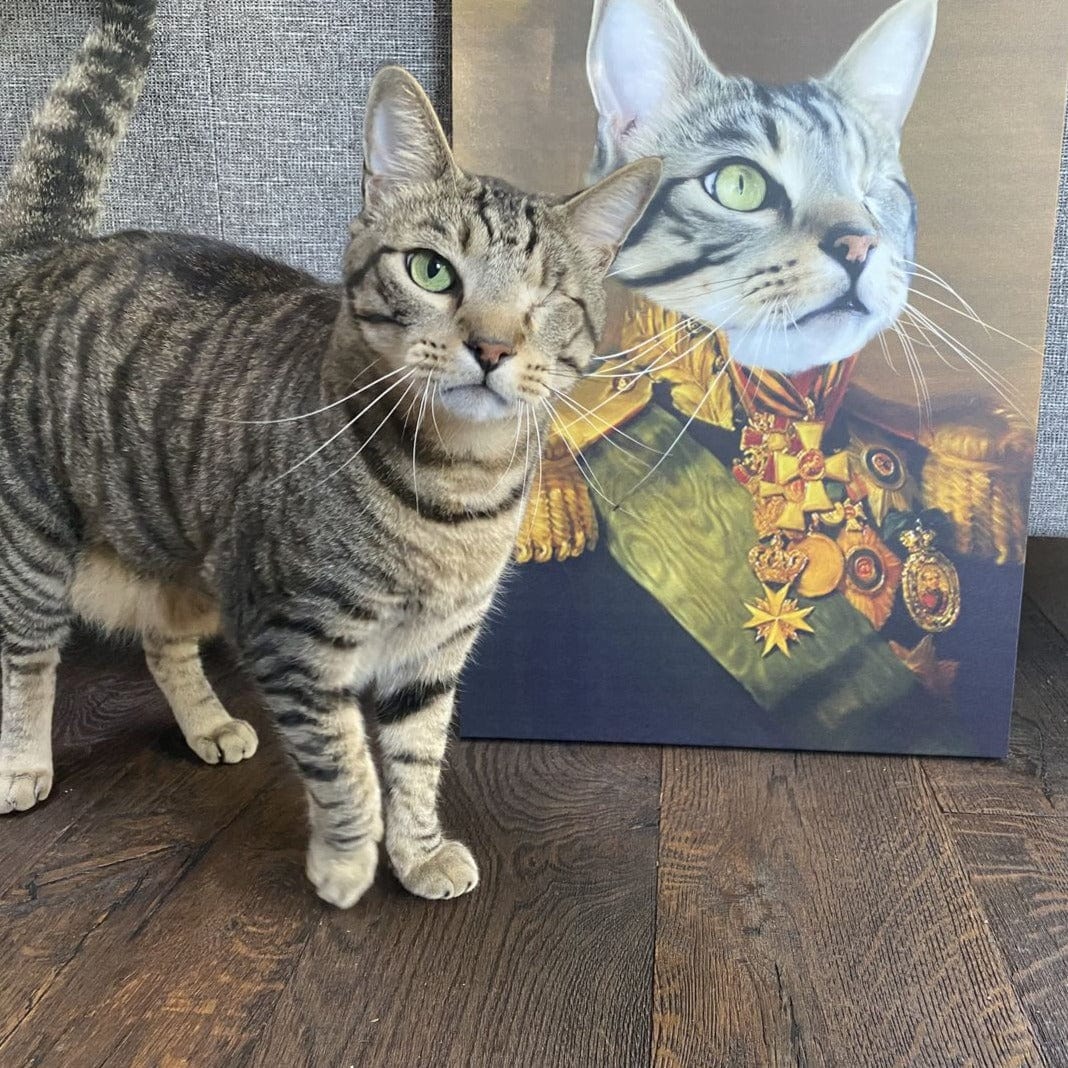 The Colonel - Custom Pet Canvas