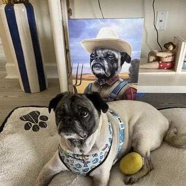 The Farmer - Custom Pet Canvas