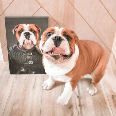 The Viking Leader - Custom Pet Canvas
