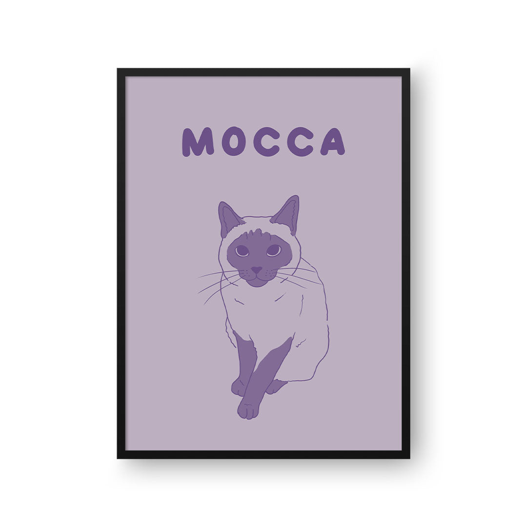 Two Tone Pet Portrait - One Pet