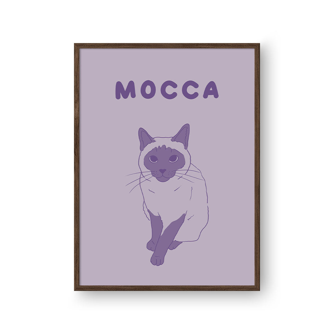 Two Tone Pet Portrait - One Pet