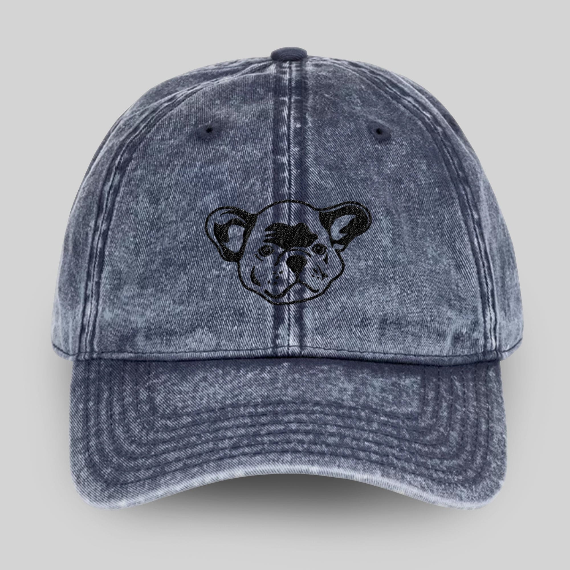 Crown and Paw - Hat Custom Pet Face Vintage Cap