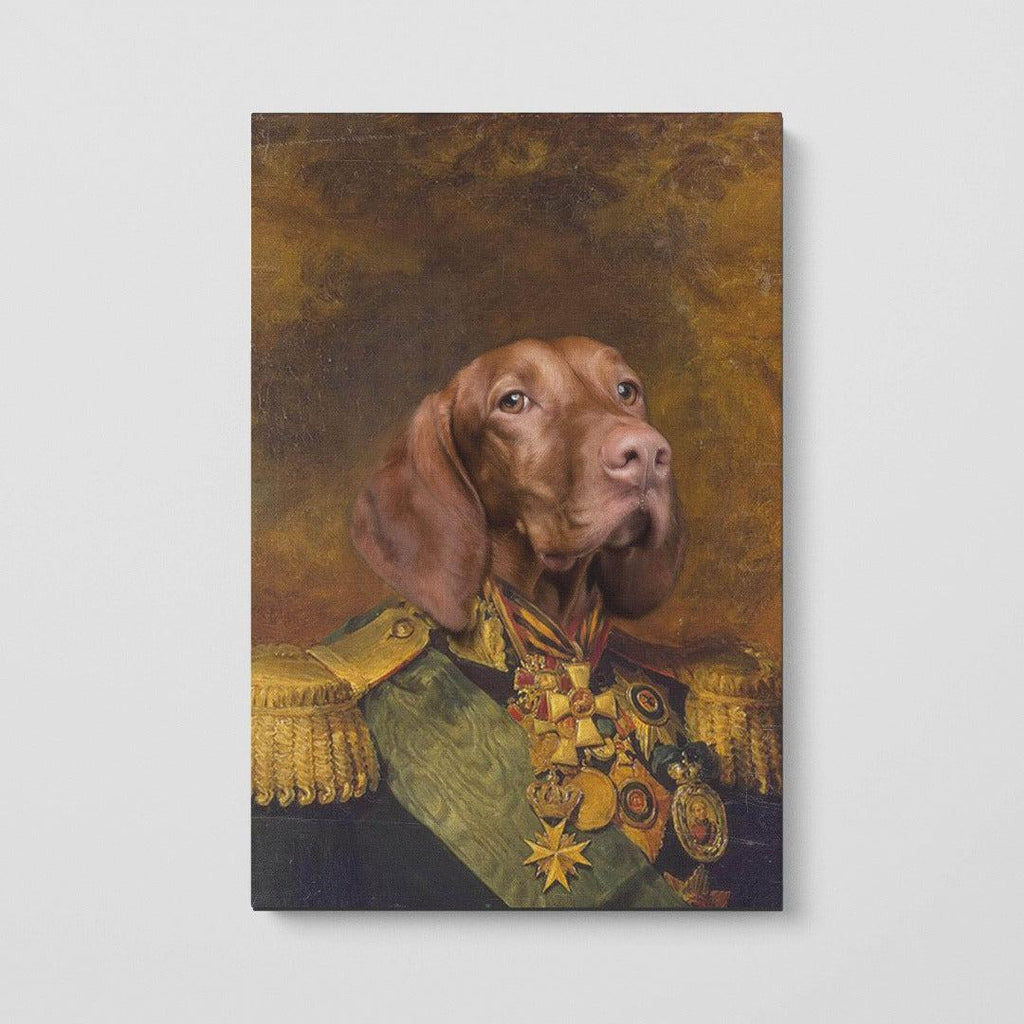 The Colonel - Custom Pet Canvas