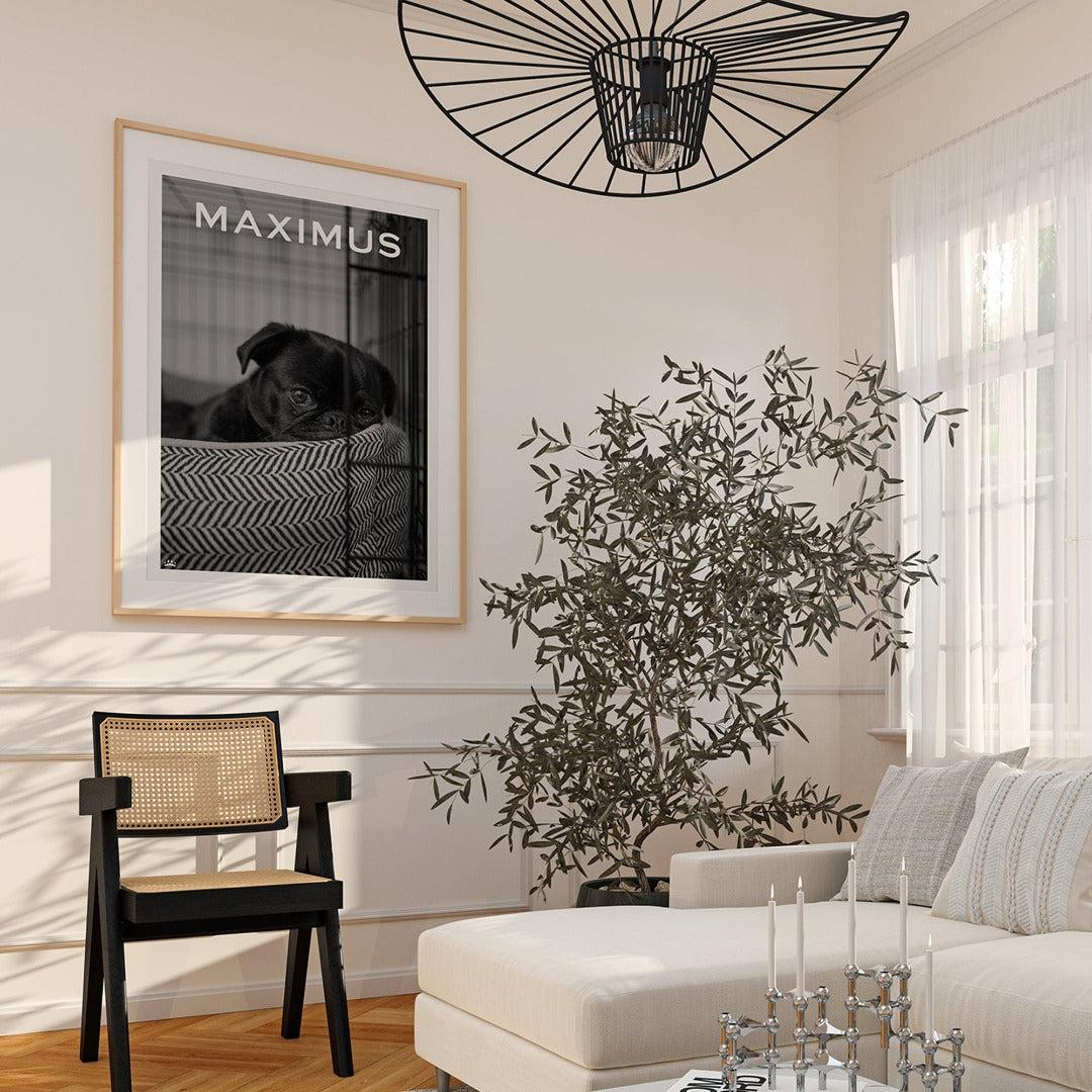 The Designer Brand Pet Portrait - Custom Pet Print Canvas