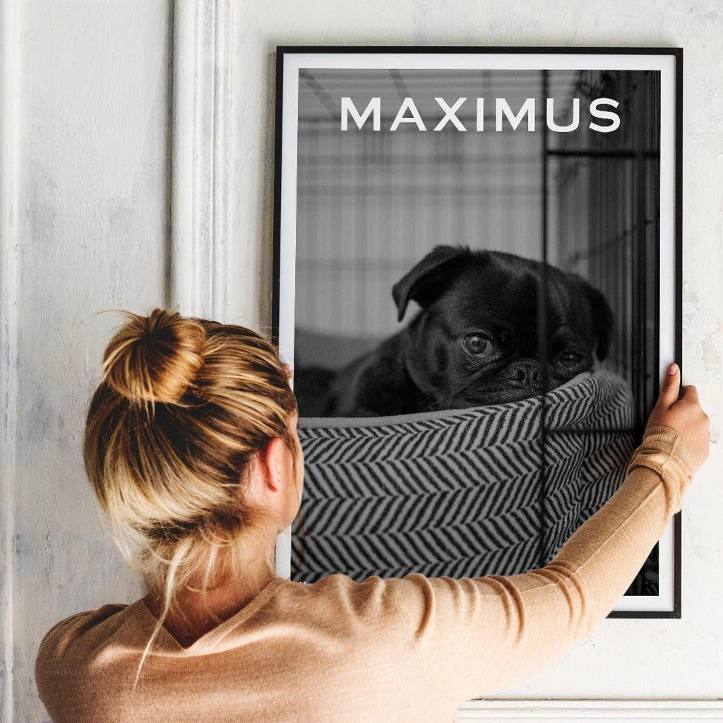 The Designer Brand Pet Portrait - Custom Pet Print Canvas