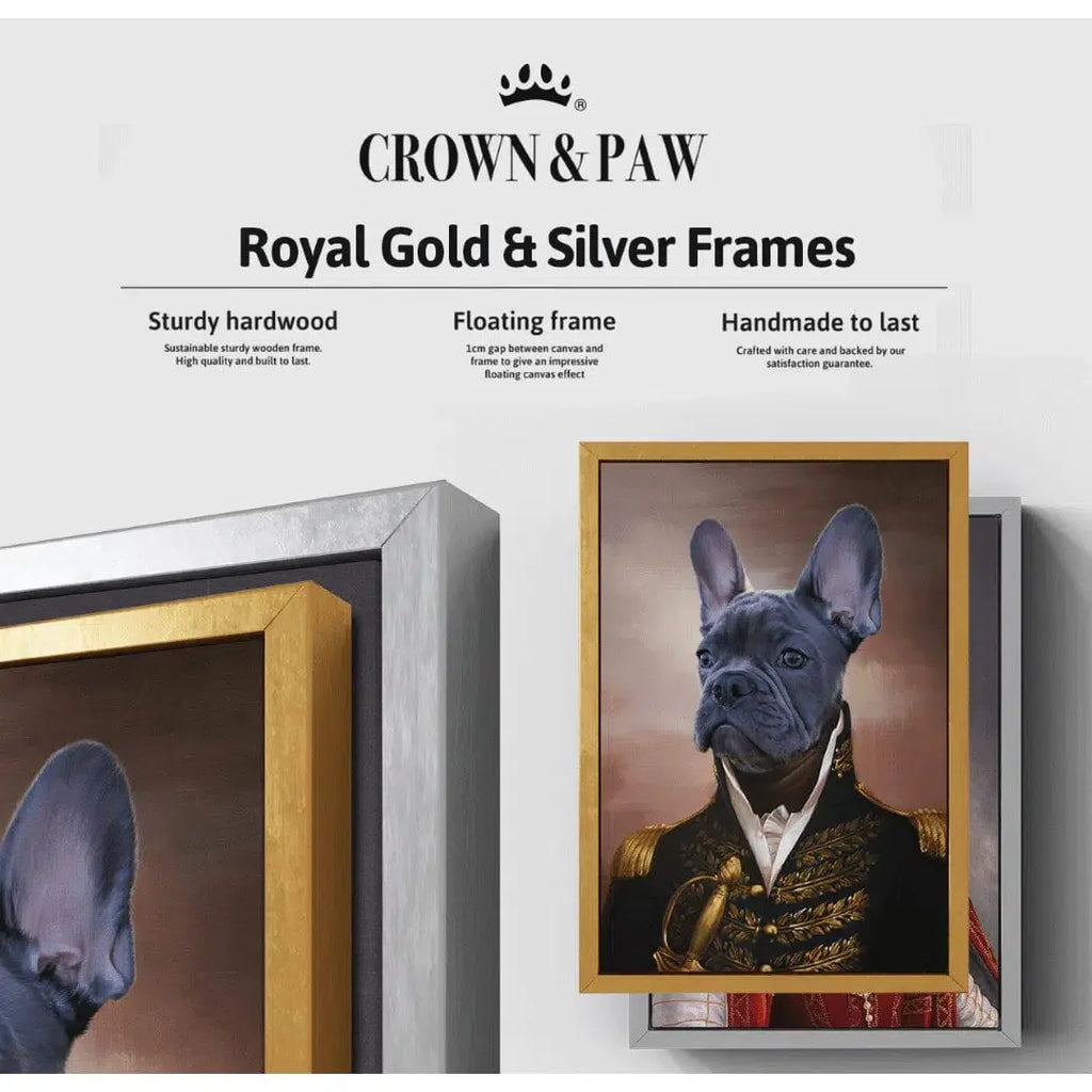 The Admiral - USA Flag Edition - Custom Pet Canvas