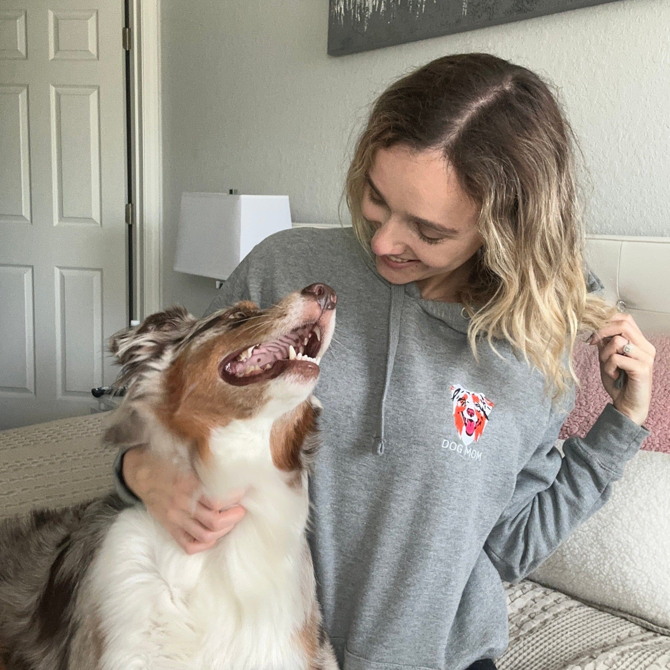 Crown and Paw - Hoodie Custom Embroidered Pet Face Hoodie