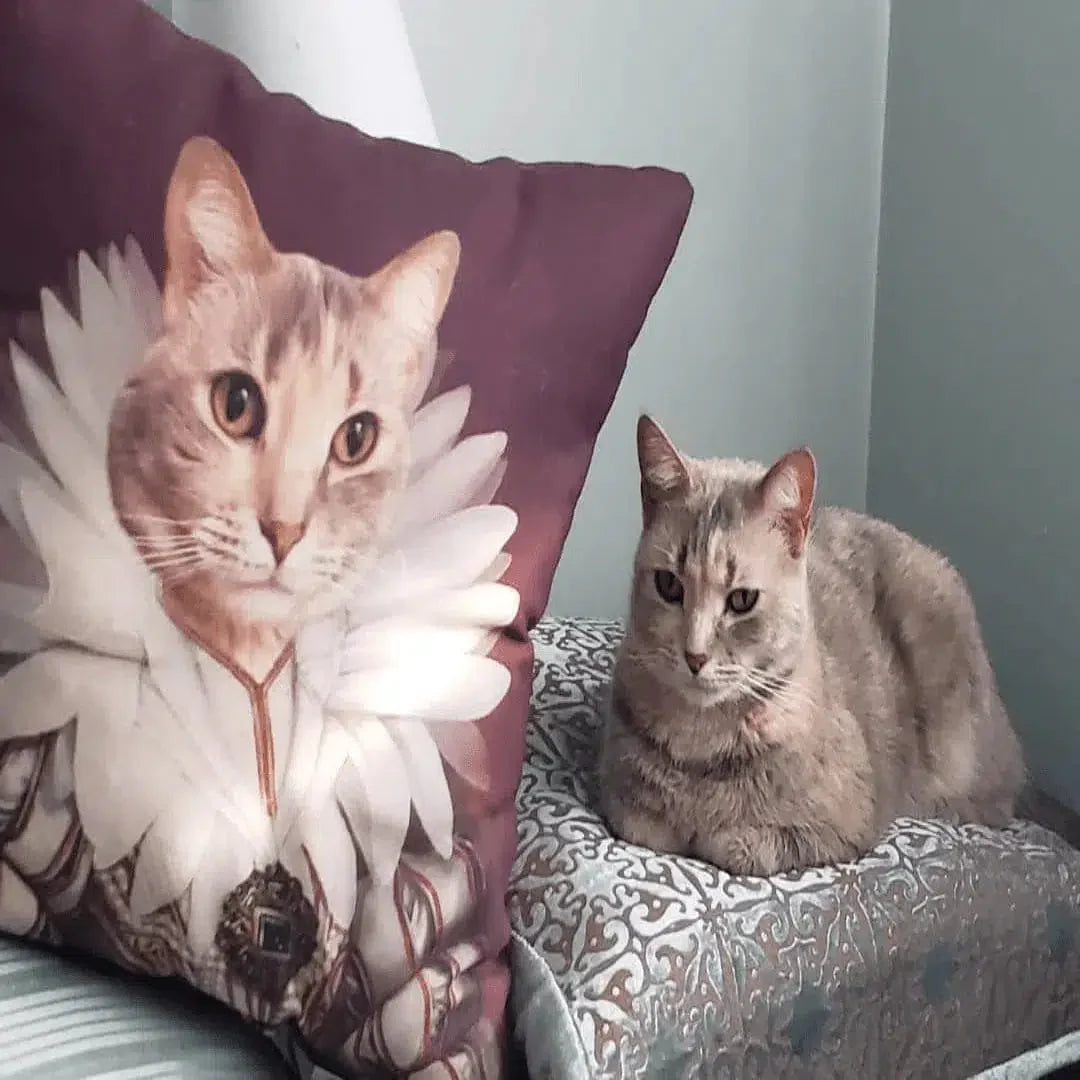 The Queen - Custom Throw Pillow