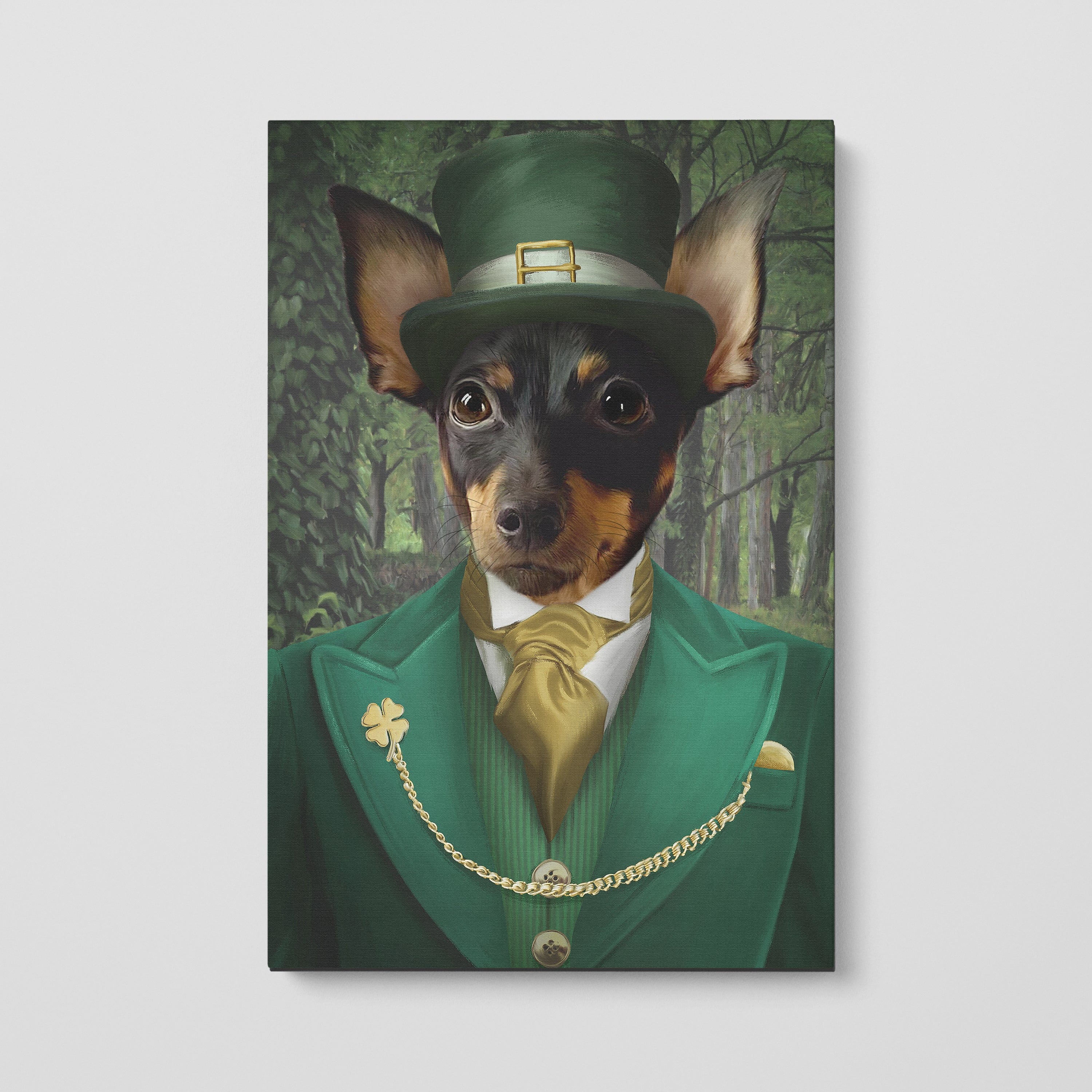 The Leprechaun - Custom Pet Canvas