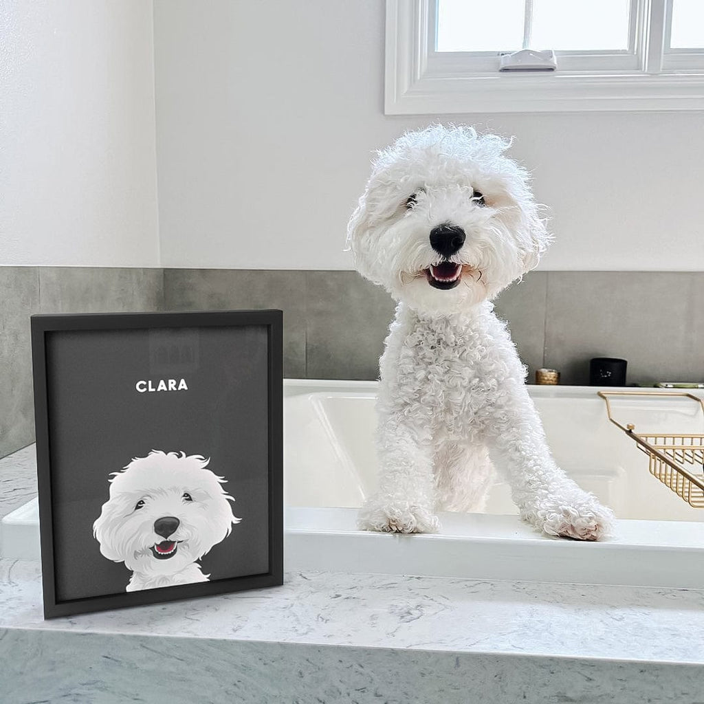Modern Pet Portrait - One Pet