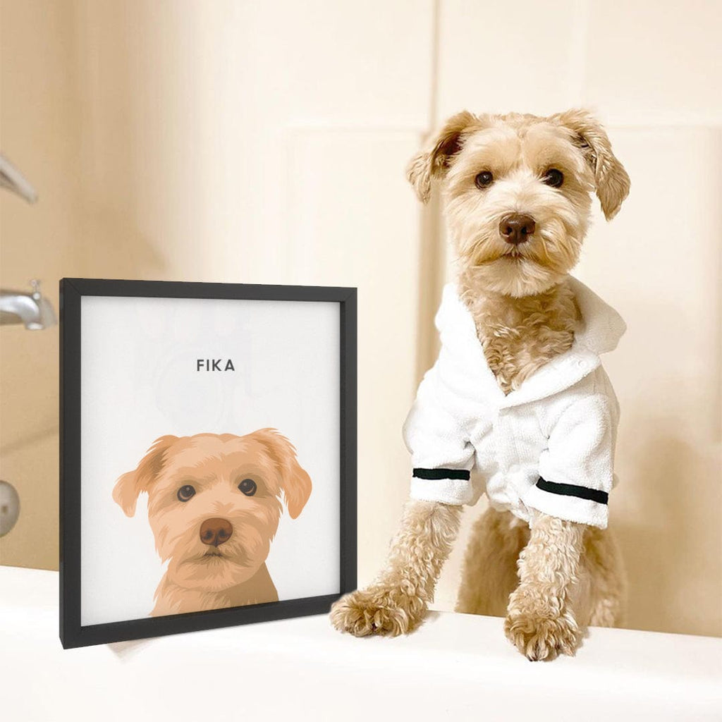 Modern Pet Portrait - One Pet