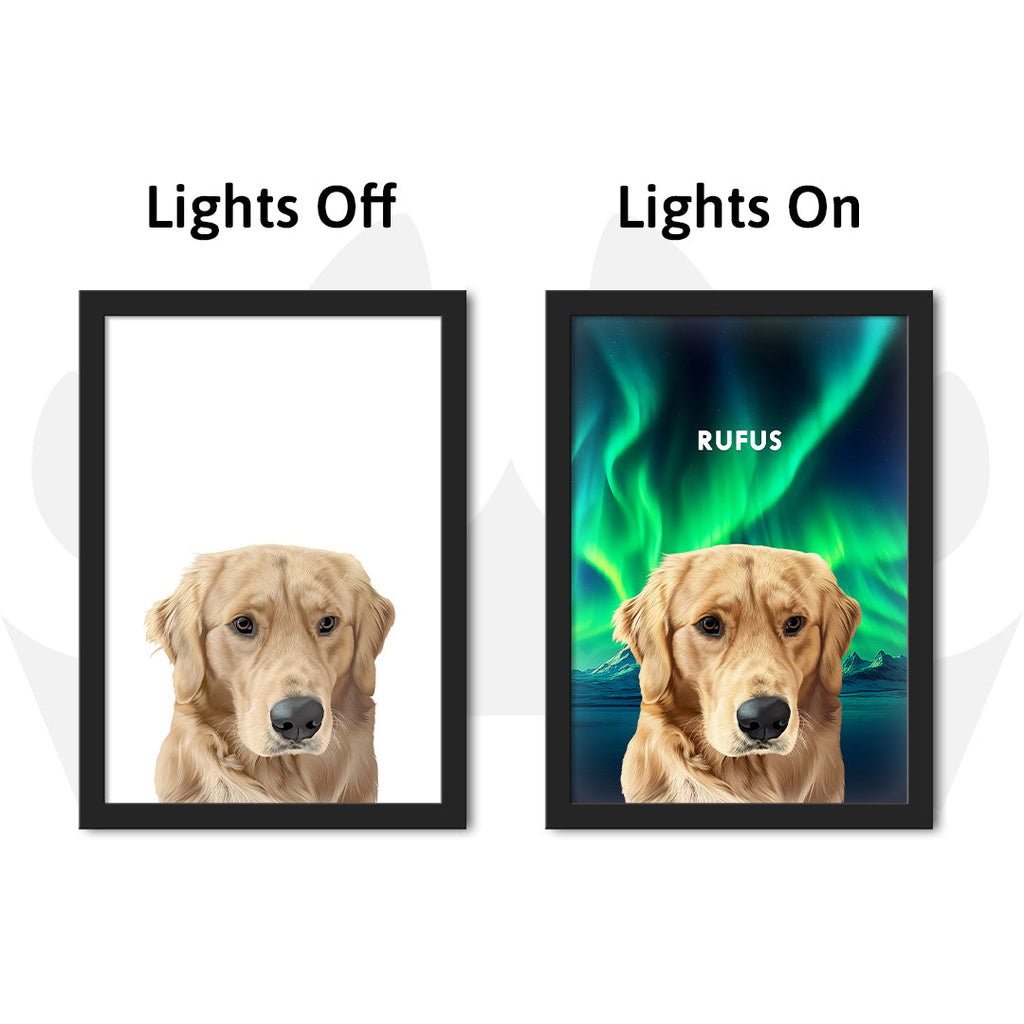 Night Light LED Pet Portrait - One Pet