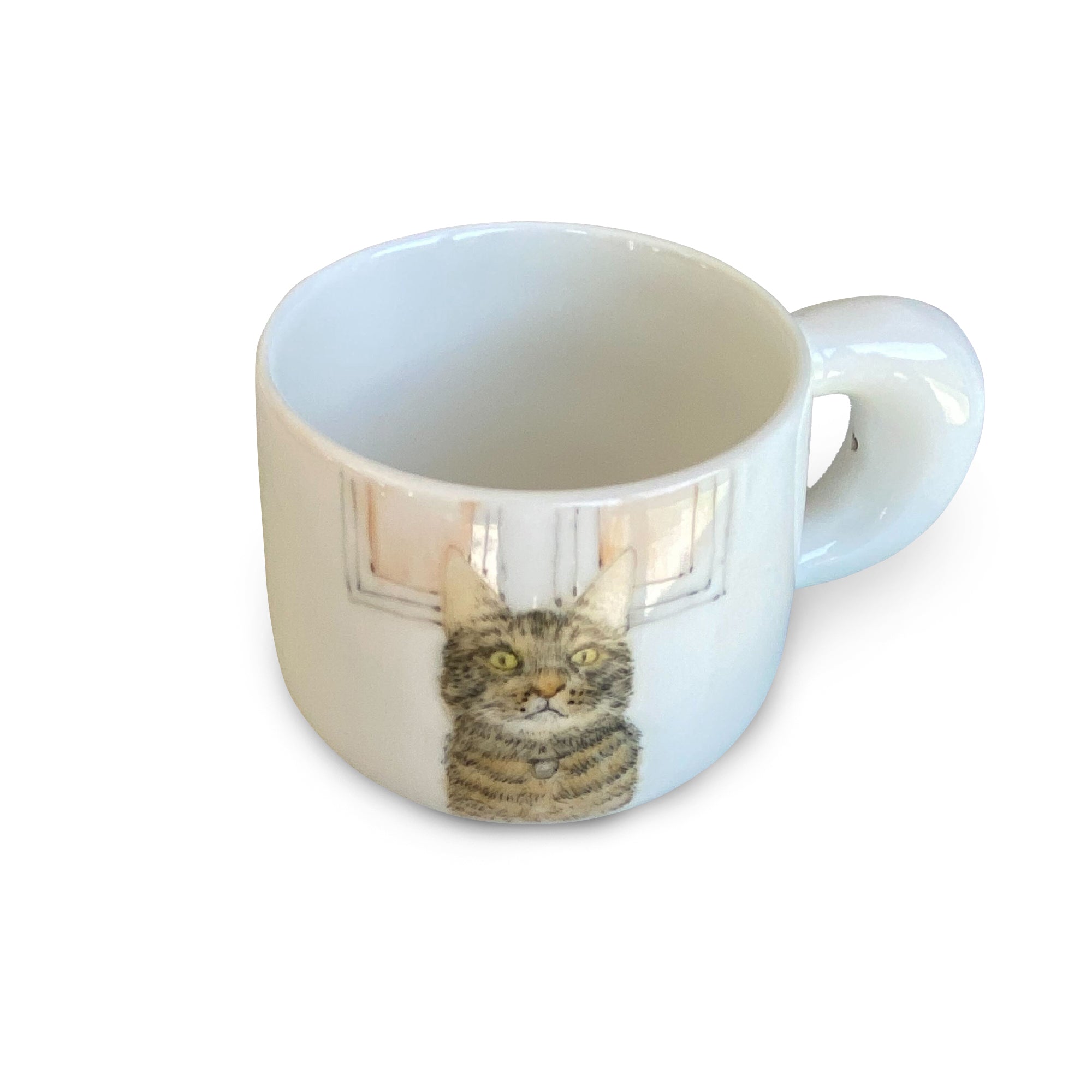 Custom Hand Painted Pet Portrait Ceramic Mug