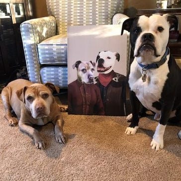 The Outlaws - Custom Pet Canvas