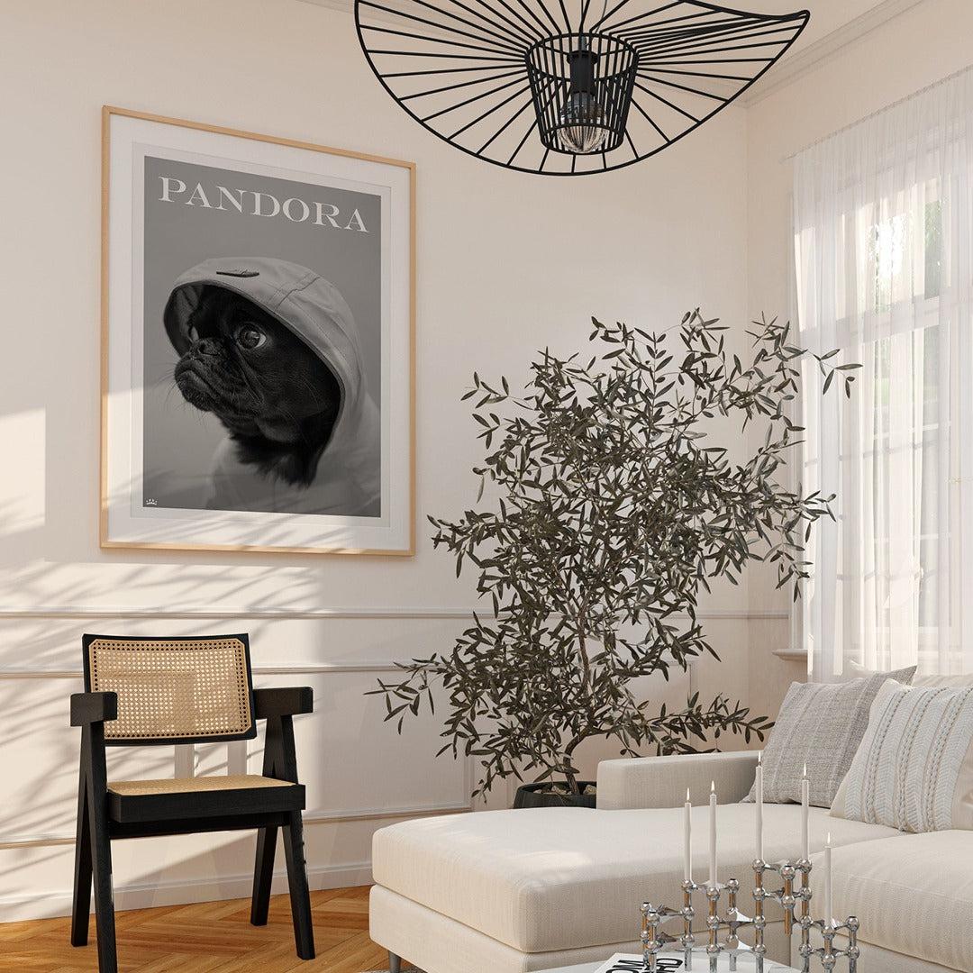 The Designer Brand Pet Portrait - Custom Pet Print Canvas