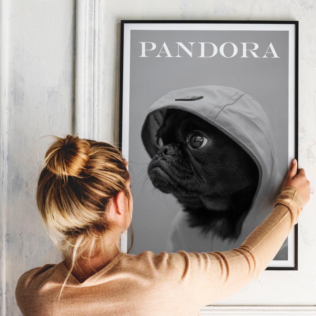 The Designer Brand Pet Portrait - Custom Pet Print Canvas