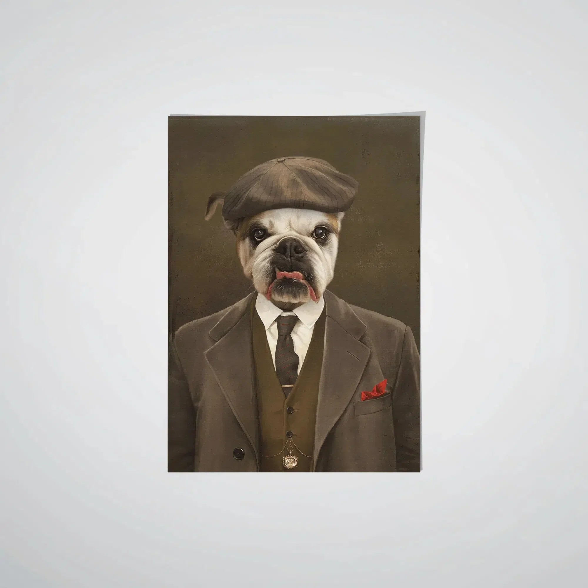 "Crown and Paw - Poster The British Gangster - Custom Pet Poster 8.3"" x 11.7"" / Unframed"
