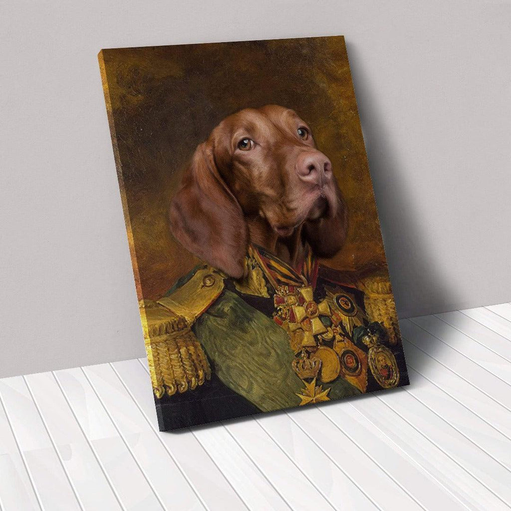 The Colonel - Custom Pet Canvas