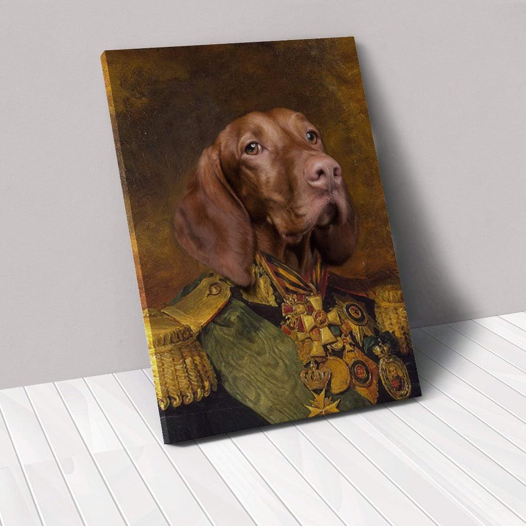 The Colonel - Custom Pet Canvas