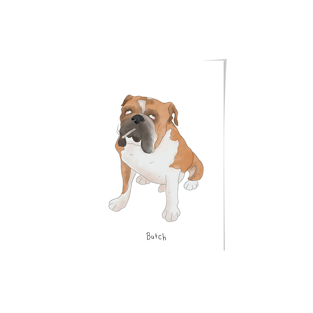 "Ugly Pet Portrait - One Pet, Framed Poster"