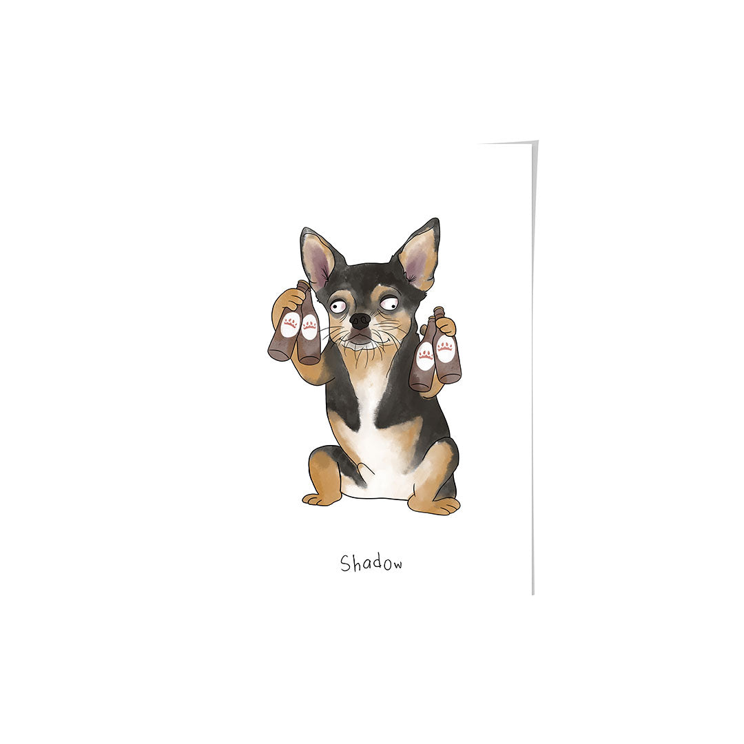"Ugly Pet Portrait - One Pet, Framed Poster"