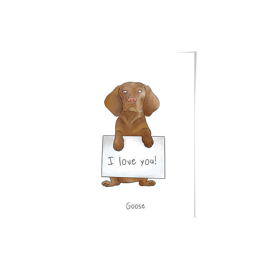 "Ugly Pet Portrait - One Pet, Framed Poster"