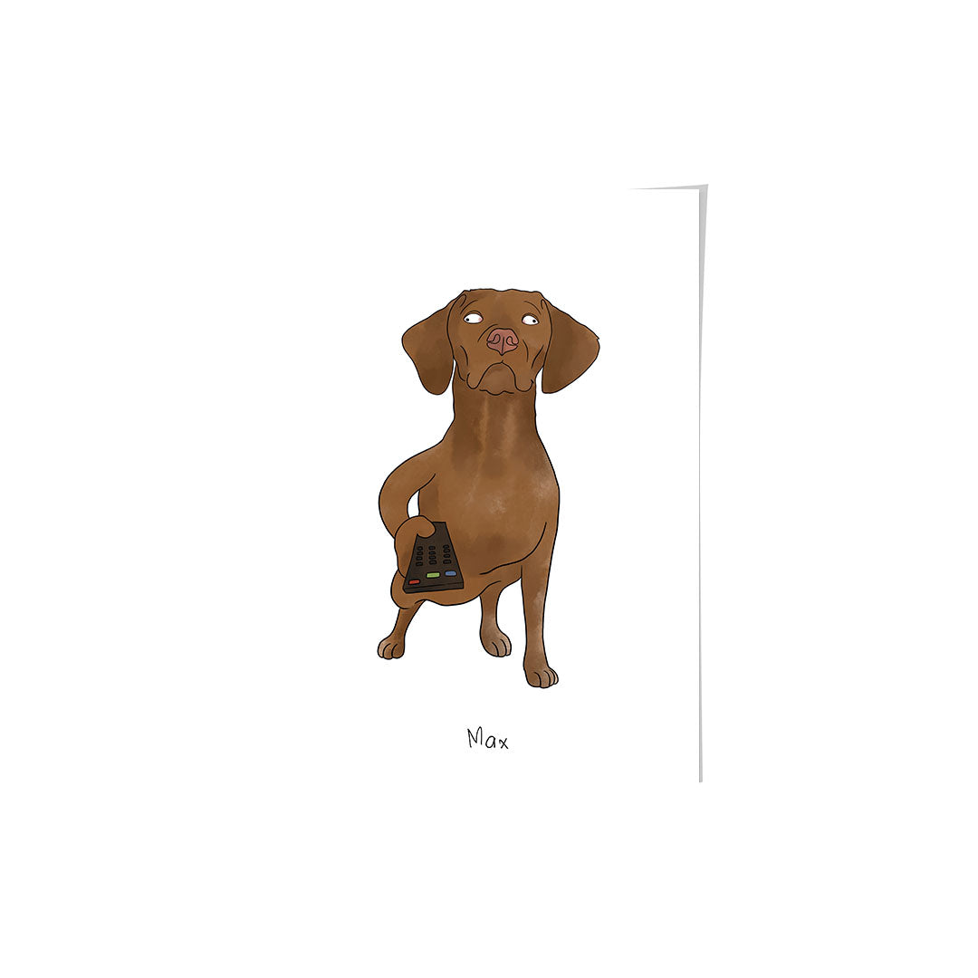 "Ugly Pet Portrait - One Pet, Framed Poster"