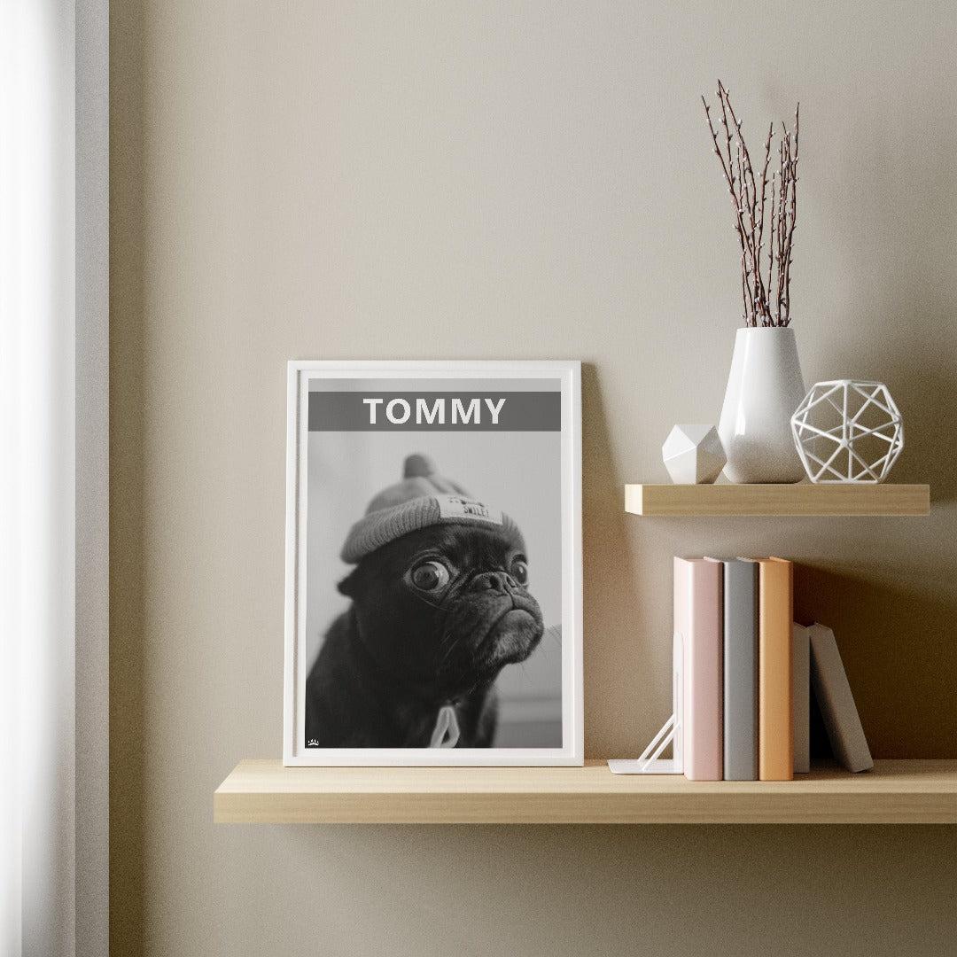 The Designer Brand Pet Portrait - Custom Pet Print Canvas