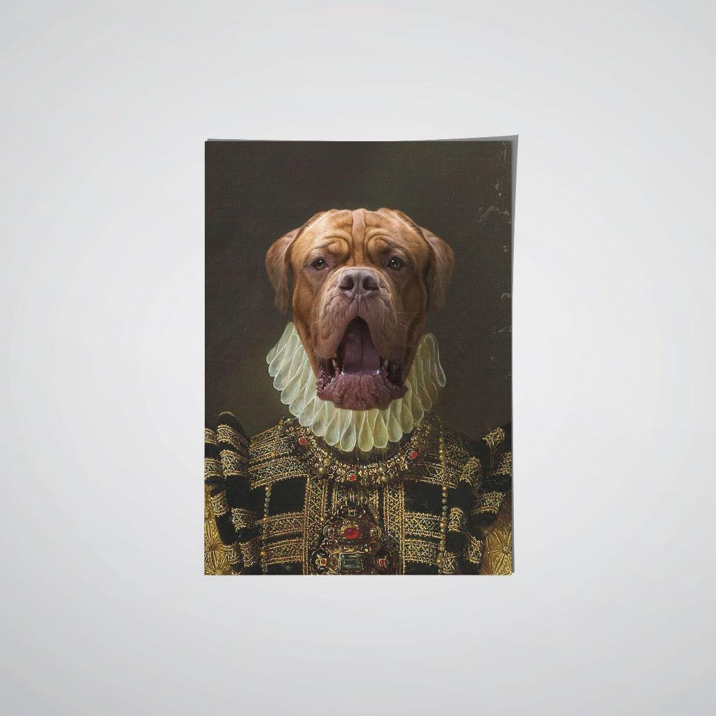 Crown and Paw - Poster The Dame - Custom Pet Poster