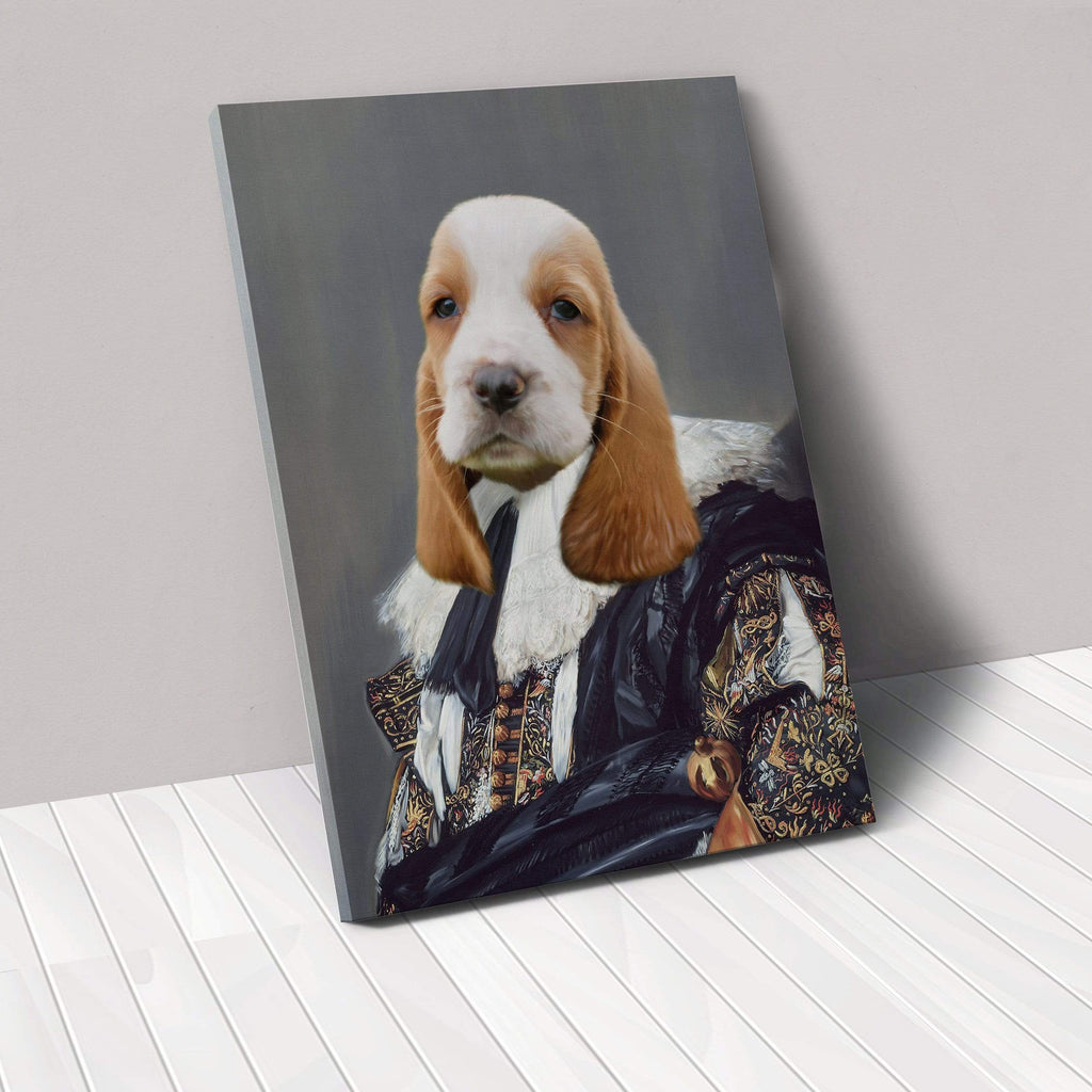 The Laughing Cavalier - Custom Pet Canvas