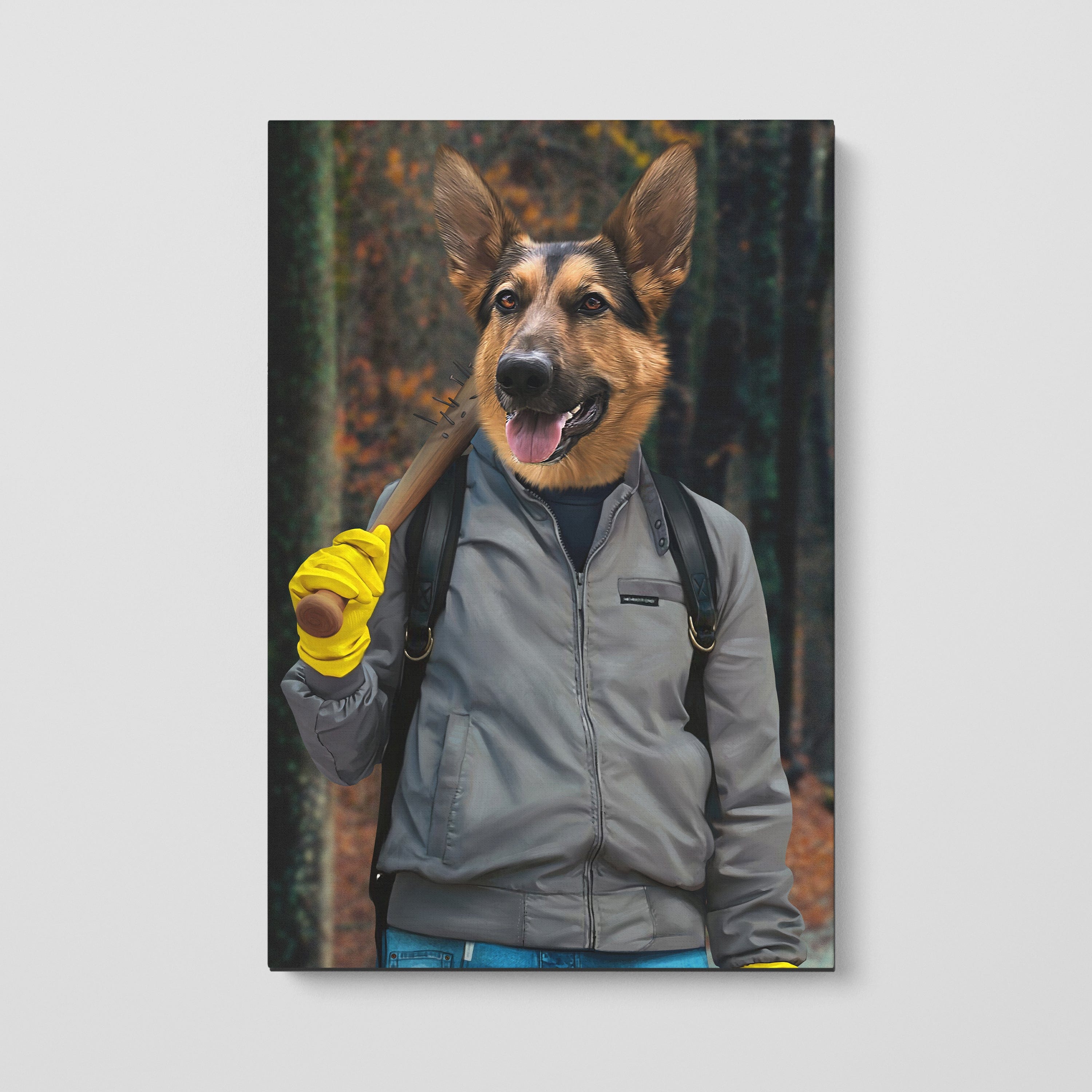 The 80's Hero - Custom Pet Canvas