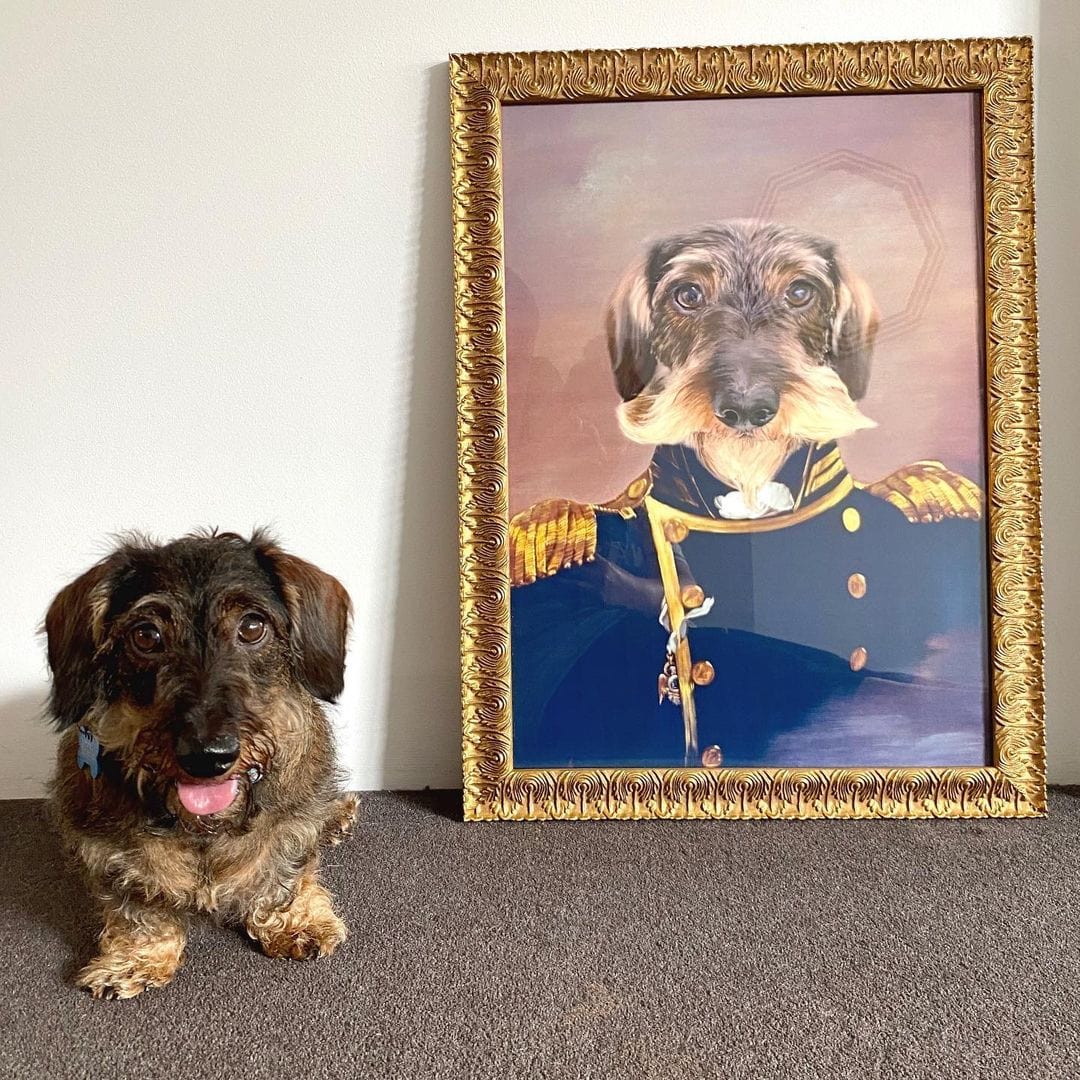 The Admiral - Custom Pet Poster