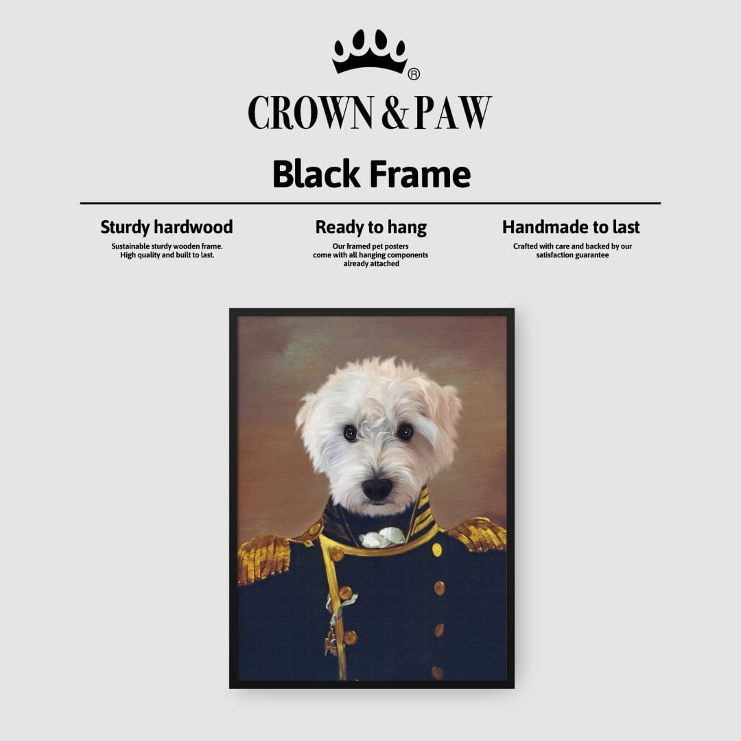 The Admiral - Custom Pet Poster