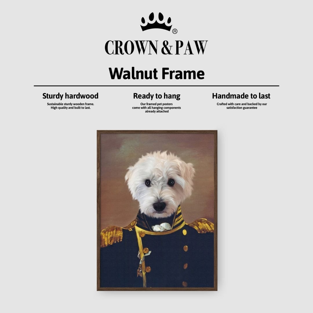 The Admiral - Custom Pet Poster