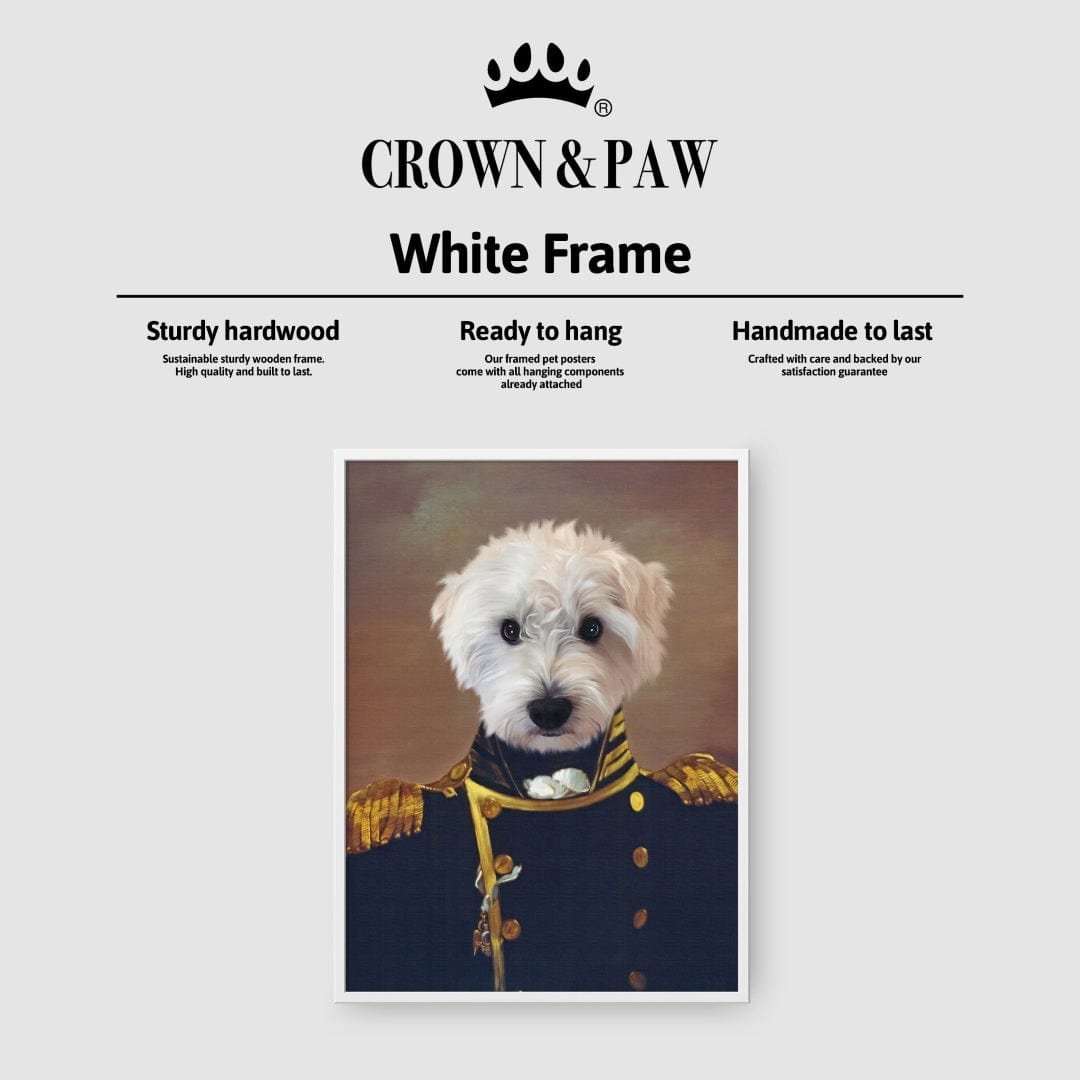 The Admiral - Custom Pet Poster
