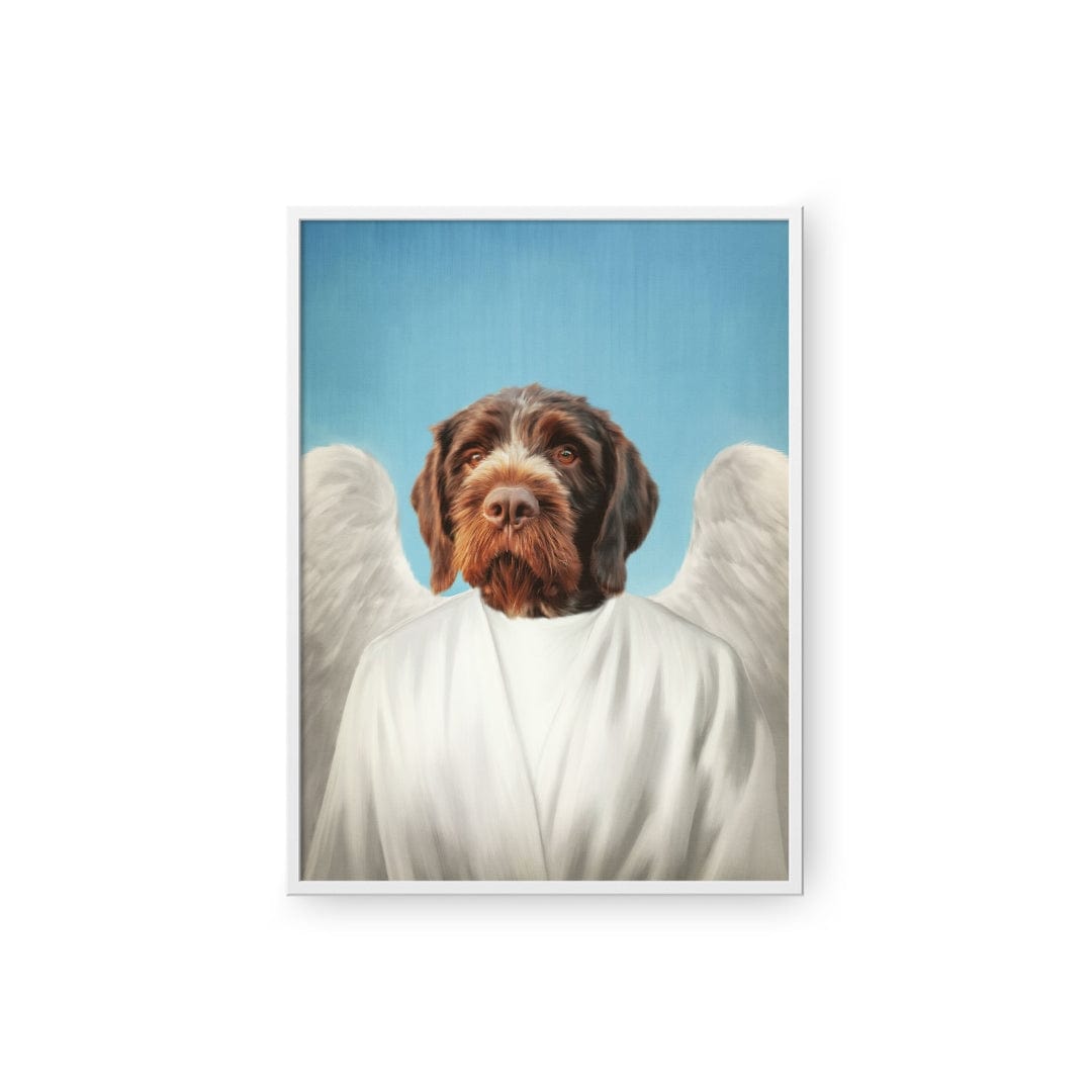 "Crown and Paw - Poster The Angel - Custom Pet Poster 8.3"" x 11.7"" / White"