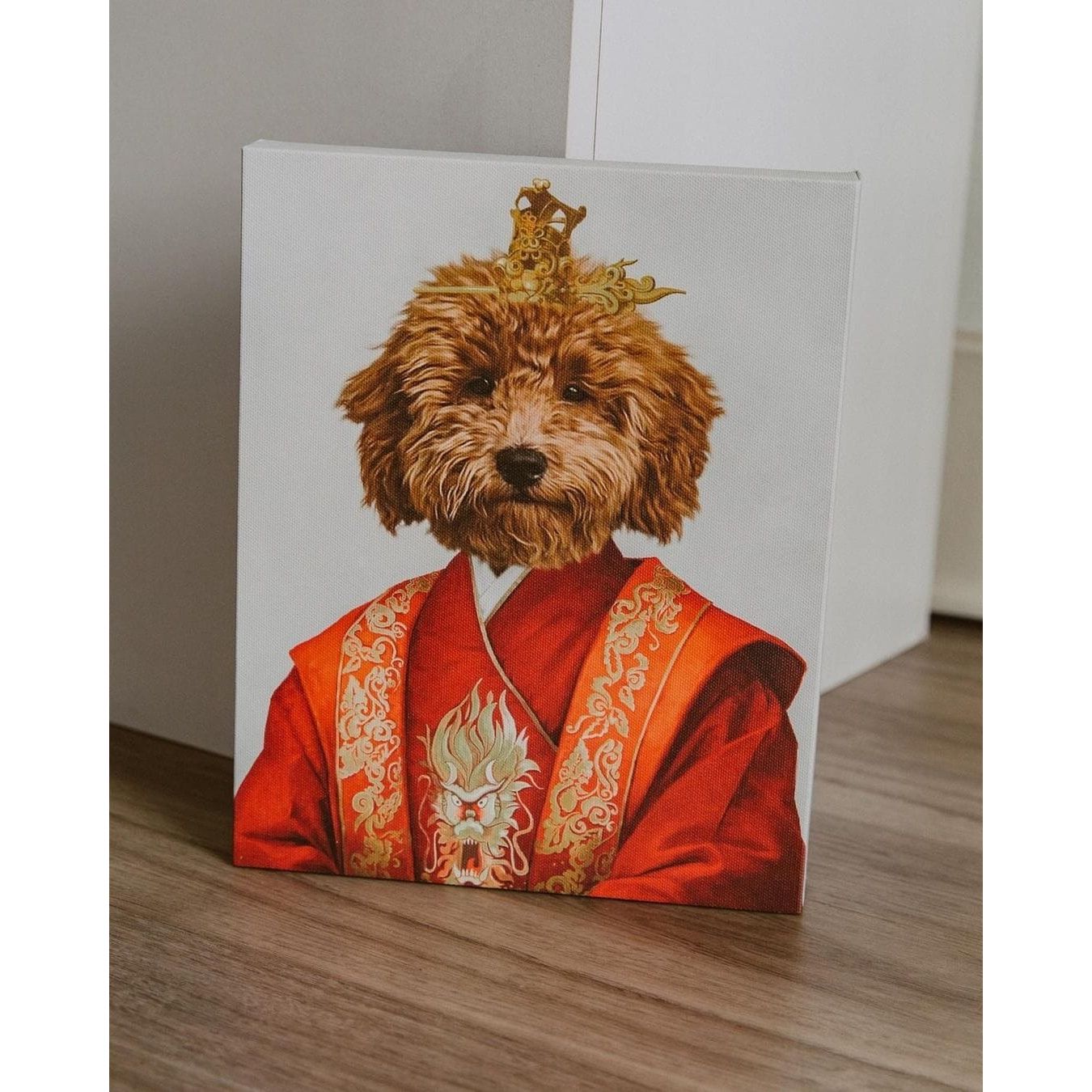 The Asian Emperor - Custom Pet Canvas