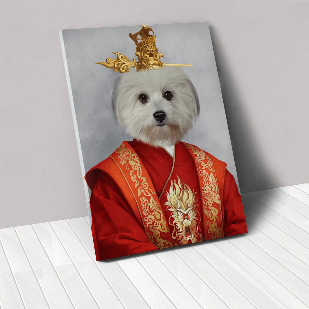 The Asian Emperor - Custom Pet Canvas