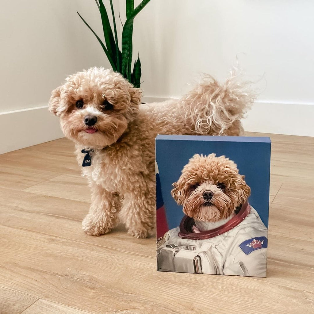 The Astronaut - Custom Pet Canvas