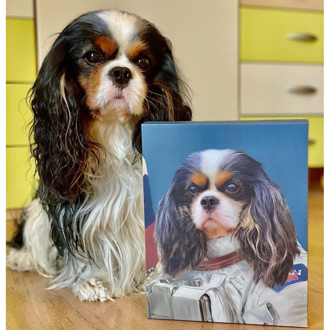 The Astronaut - Custom Pet Canvas