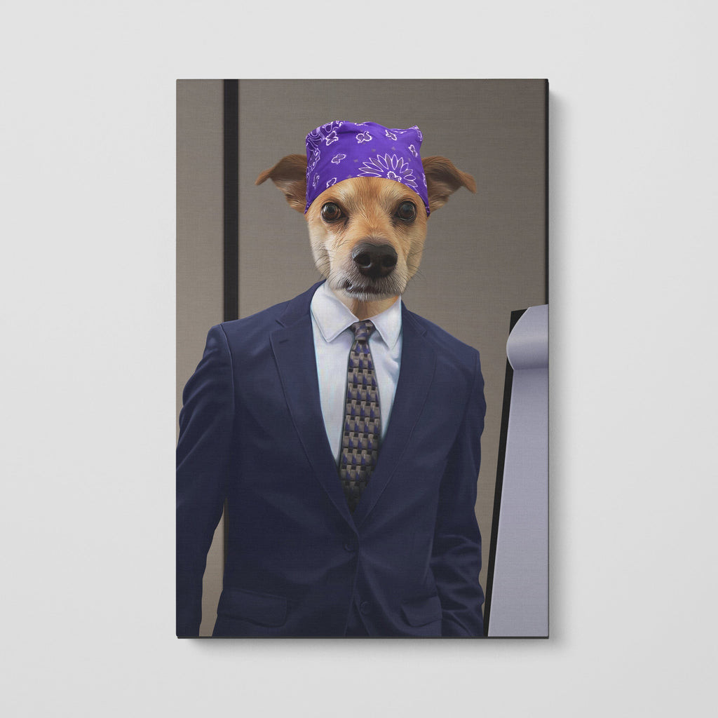 The Bad Boss - Custom Pet Canvas