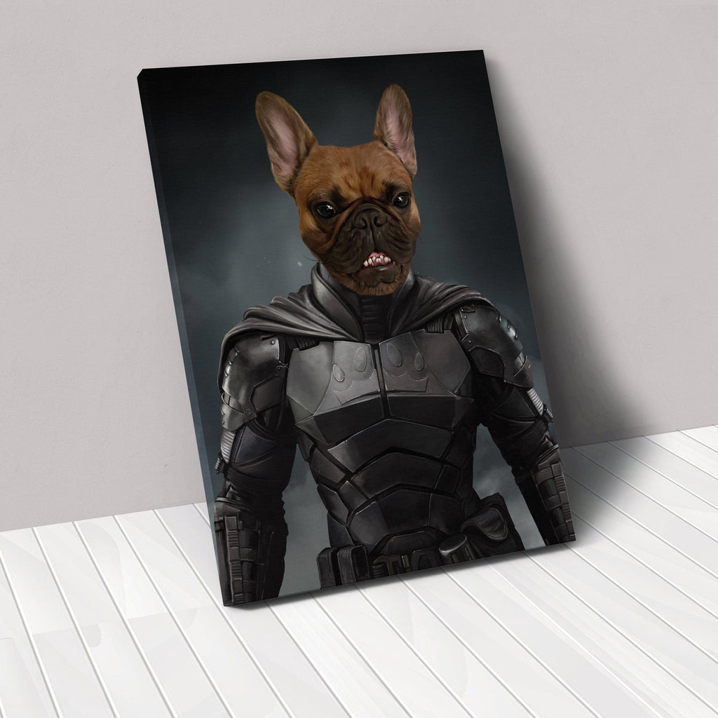 The Bark Knight - Custom Pet Canvas