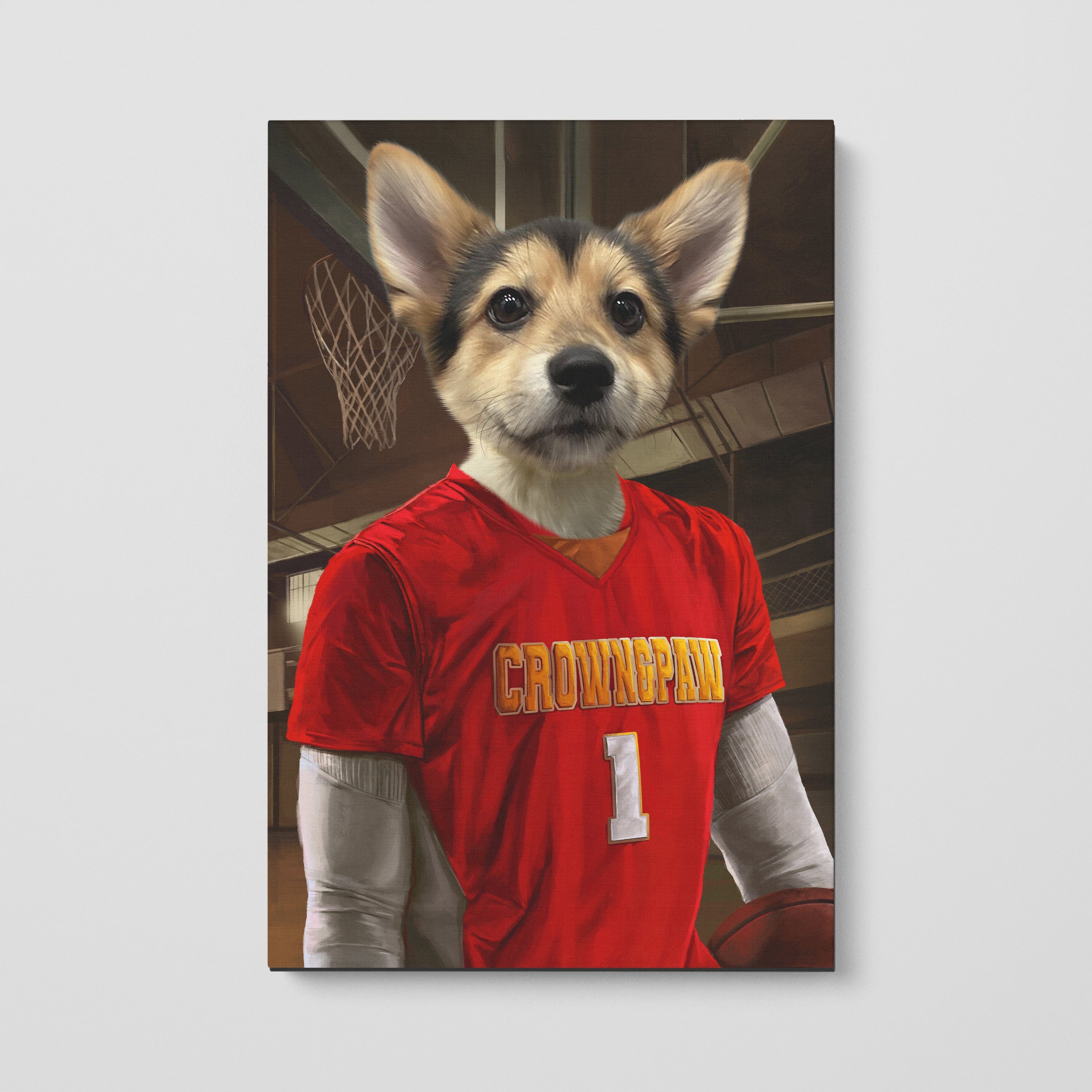 The Basketball Player - Custom Pet Canvas