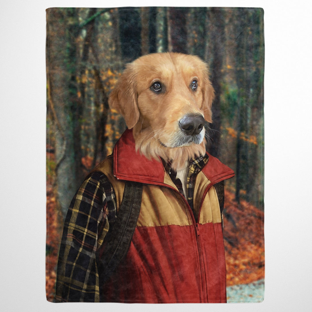 "Crown and Paw - Blanket The Best Friend - Custom Pet Blanket 30"" x 40"" / The Woods"