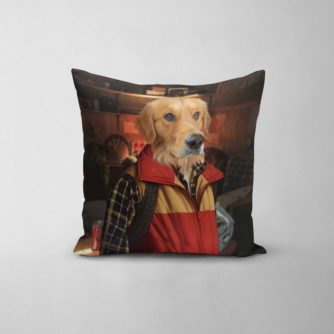 "Crown and Paw - Throw Pillow The Best Friend - Custom Throw Pillow 14"" x 14"" / Basement"
