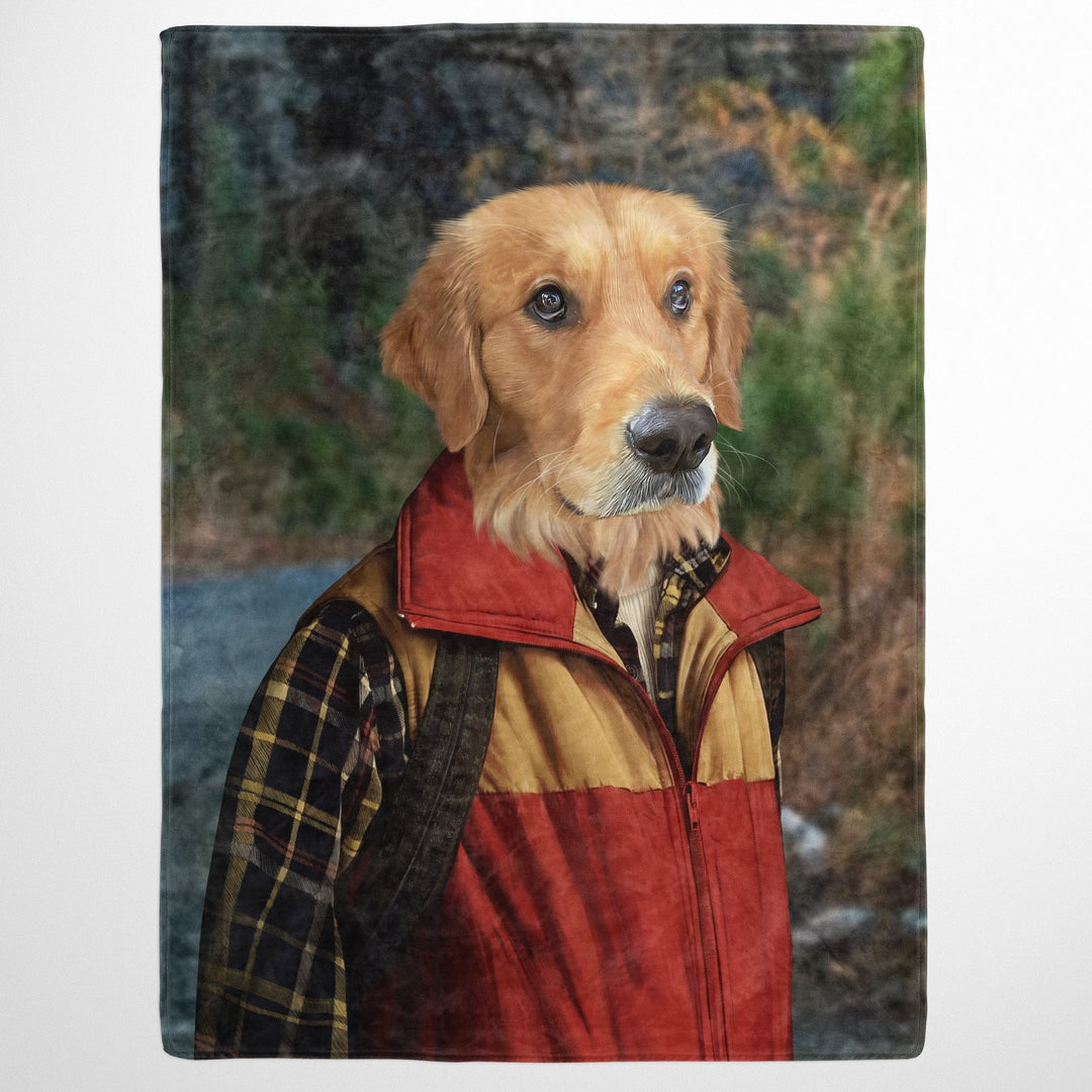"Crown and Paw - Blanket The Best Friend - Custom Pet Blanket 30"" x 40"" / Roadside"