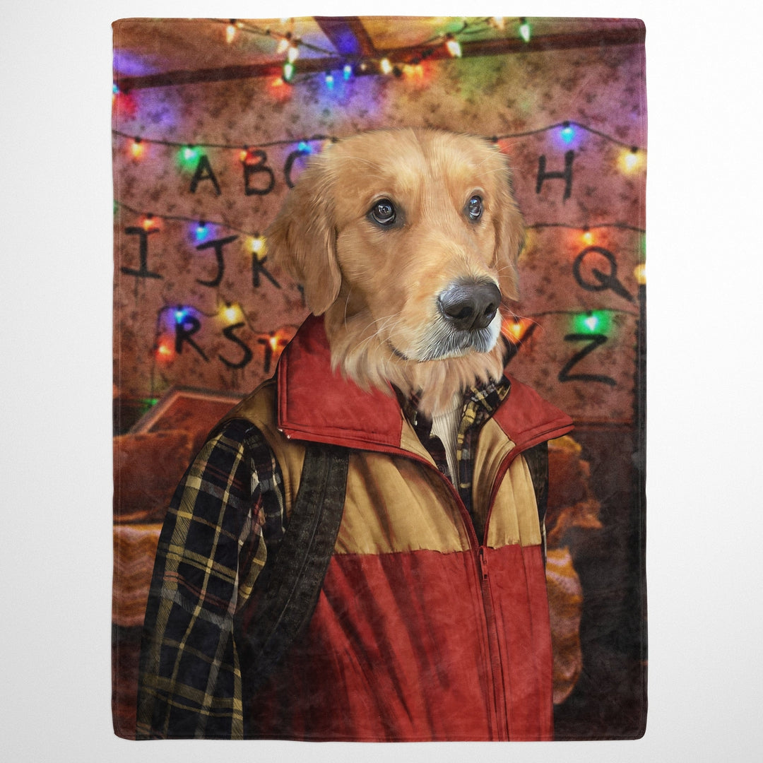 "Crown and Paw - Blanket The Best Friend - Custom Pet Blanket 30"" x 40"" / Wall of Lights"