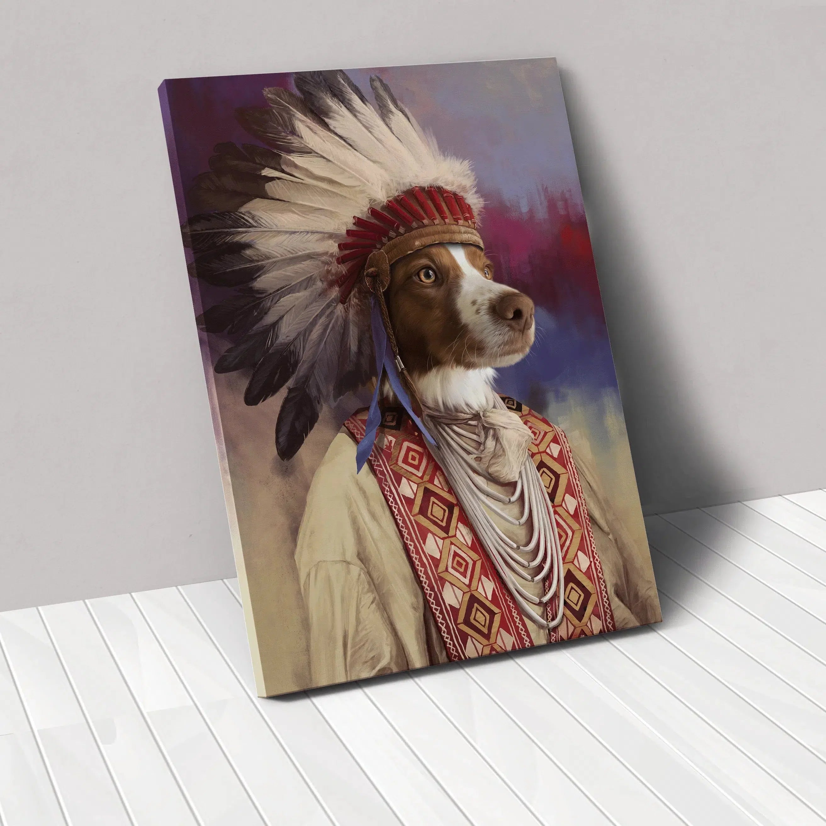 The Chief - Custom Pet Canvas