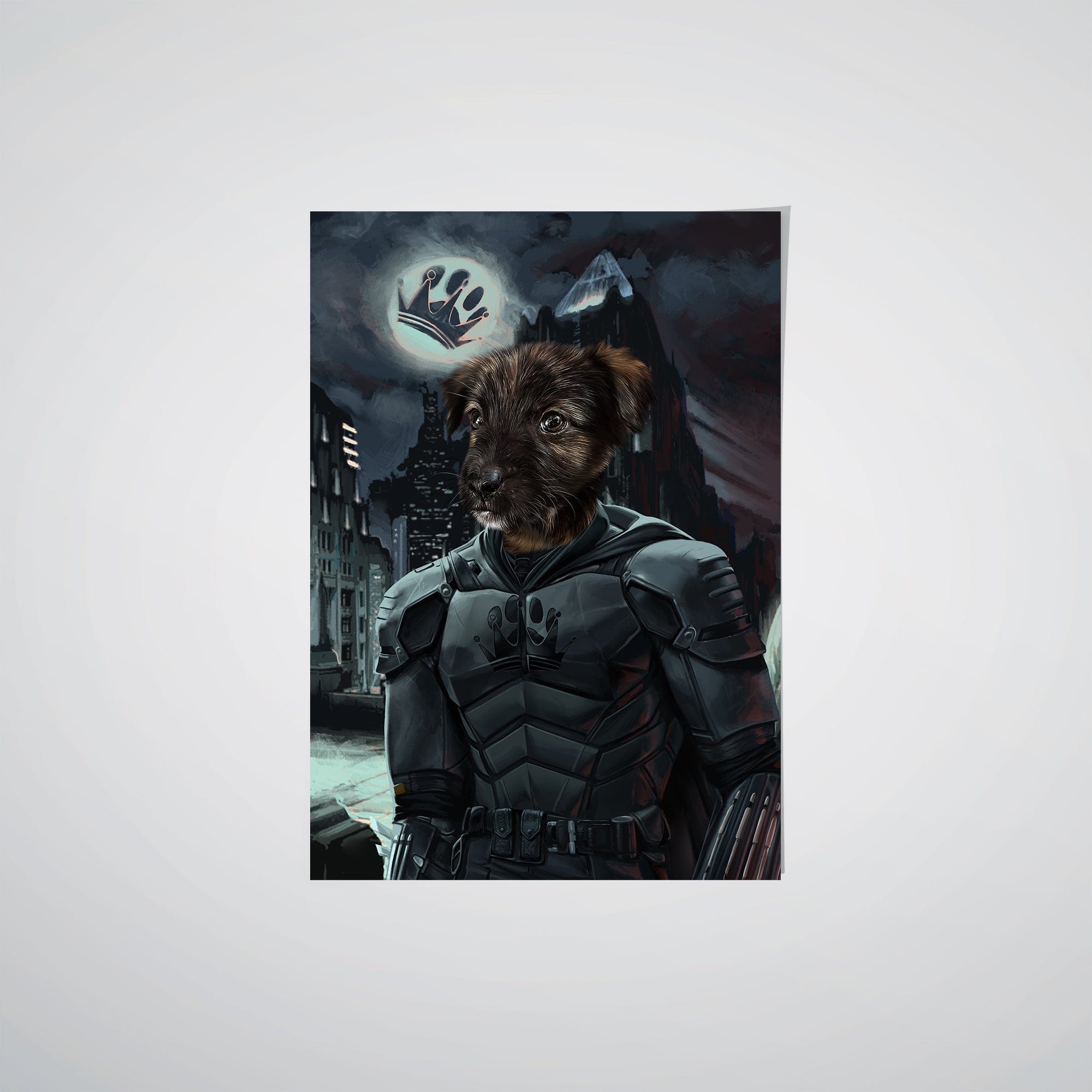 Crown and Paw - Superhero Movie Pet Portraits