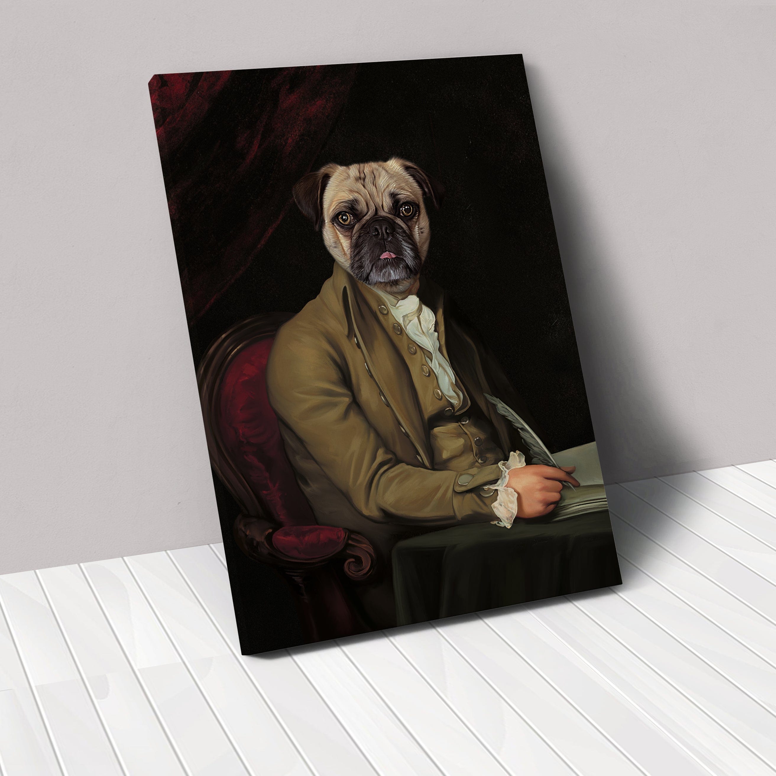 The Declaration - Custom Pet Canvas
